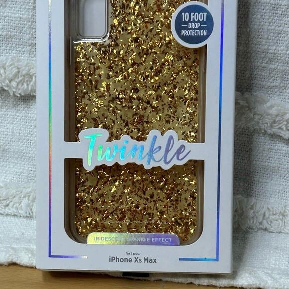 ˚₊‧꒰ა ☆ ໒꒱ ‧₊˚ NIB Twinkle Case Iridescent Sparkle Apple iPhone Xs Max (3C-196) - Picture 3 of 4